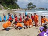 beach team relay